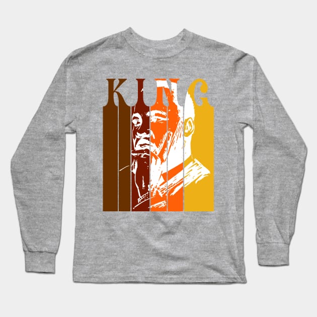 Martin Luther King Jr. Observe MLK Day Honoring King Long Sleeve T-Shirt by SilverLake